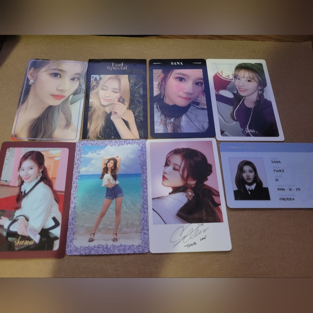 Sana Twice Photocard Lot